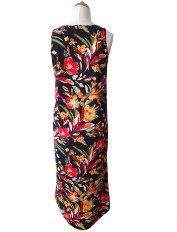 Black with flowersachter