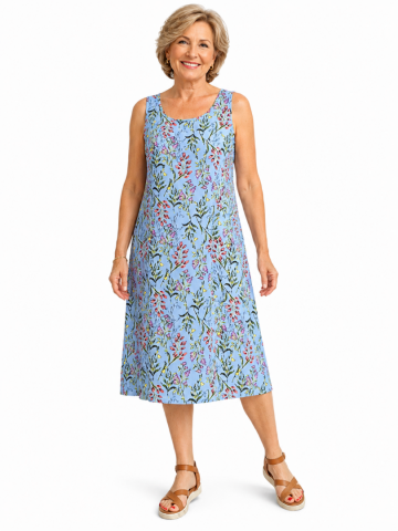 Blue flower model site