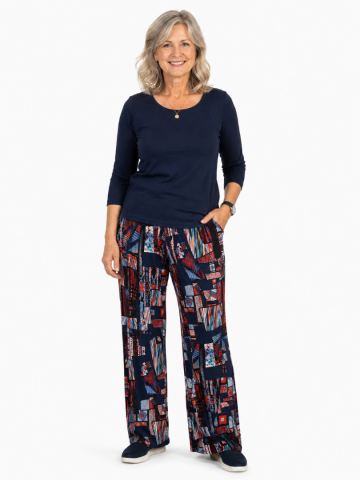 Flared a2 broek model site