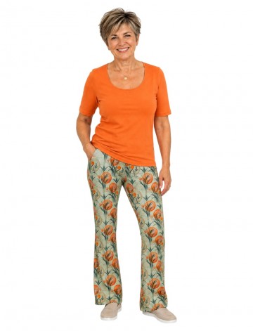 Flared a3 broek model