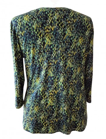 Green dropsachter driekwart