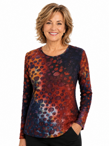 Tie dye spots model